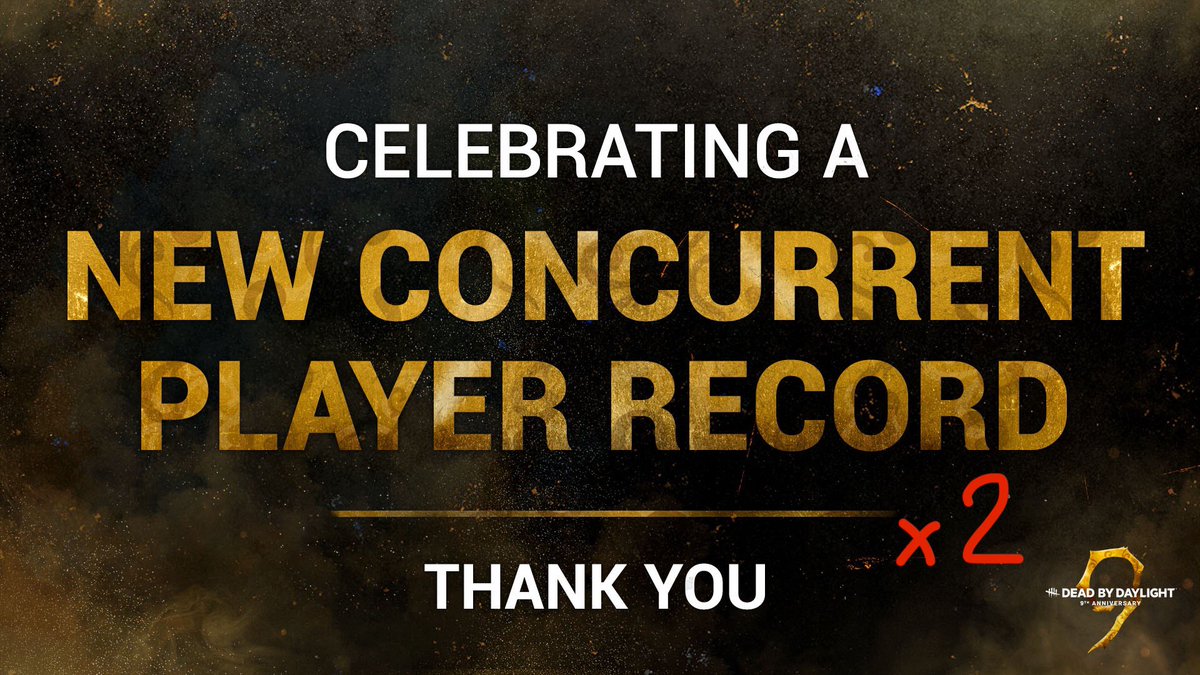 Only days after breaking the record for player count with the FNAF chapter, it’s been broken yet again! 

120k+ Players logged in today to enjoy the final Twisted Masquerade, the highest count ever! 

The previous record was from last week, before then was Resident Evil in 2021!