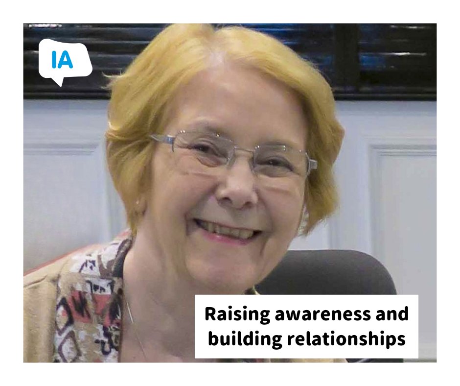 A big shout-out to our amazing volunteer, Maureen, who recently attended Bottoms' Up in Wakefield, to share her story and raise awareness about how we support others here at IA.

To learn more about how we can help, visit our website at iasupport.org.