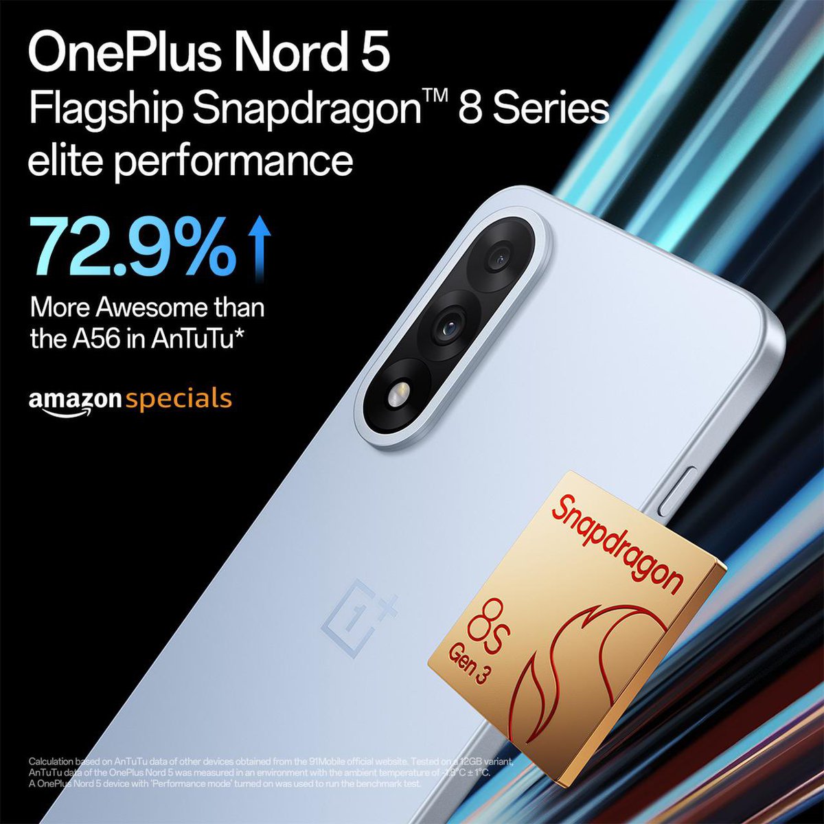 Techsmartphone0's tweet image. Oneplus nord 5: lounch on 8 July, with snapdragon 8s Gen 3, Know full specifications techrtr.com/2025/06/oneplu…

#OnePlusNord5 #oneplusnord4 #oneplusnord5 #OnePlus @ShokeenSanchit @TechnicalGuruji