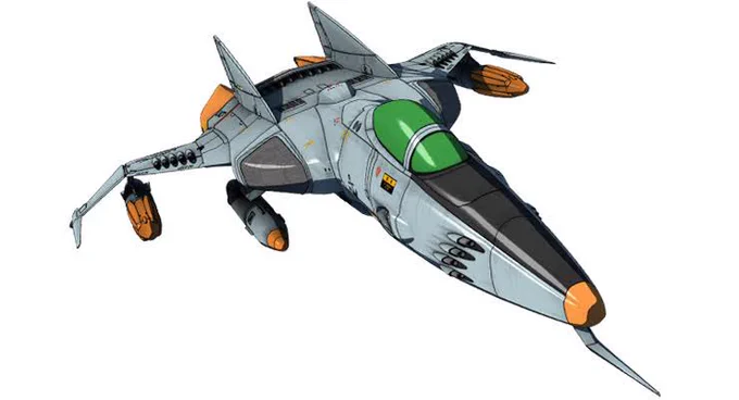 #宇宙戦艦ヤマト 2202のコスモタイガー1の嫌な所は、エンジンとキャノピーという必要ユニットでヤマト世界で宇宙機として成り立つ事を示してしまった事。