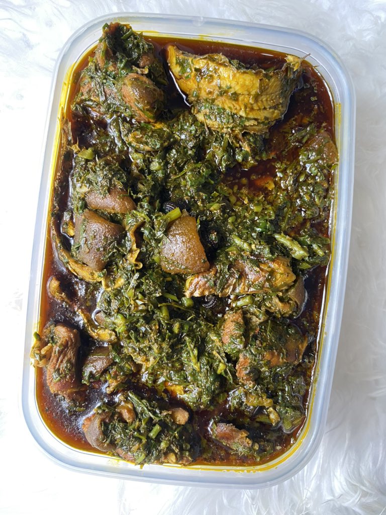 Soyi_Hadassah's tweet photo. I am taking order for Afang soup tomorrow, kindly send a dm to buy yours.

📍Abuja https://t.co/KUTgoud89H