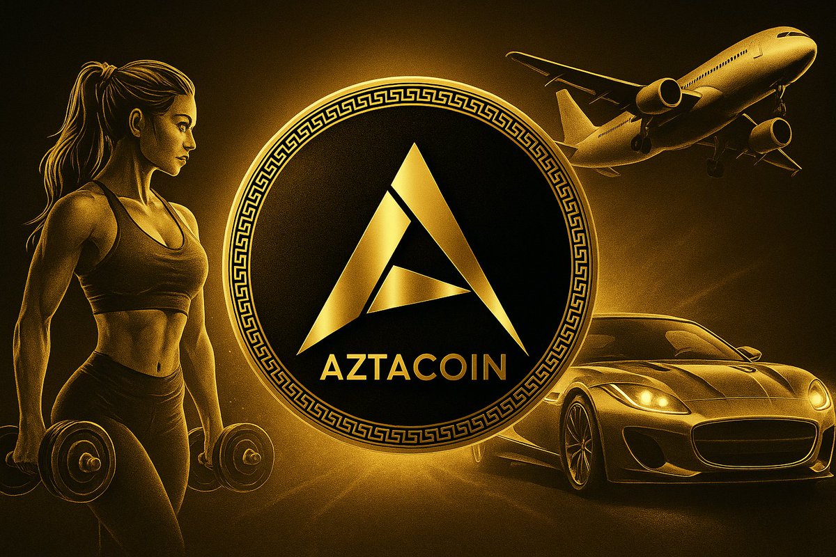 aztacoin's tweet photo. Whether you’re spending, staking, or just holding, AZTACOIN is designed to fit into your daily life. Crypto should work for you, not the other way around.
#AZTACOIN #CryptoForLife #InvestSmart #StakeAndEarn #HoldYourWealth #DailyCrypto #FinancialFreedom #CryptoConvenience https://t.co/u7LtrvitBQ