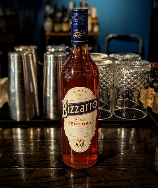 Tomorrow's Free Tasting 5-7pm at Mitch e Amaro:

Bizarro Aperitivo

We continue our spritz theme with Bizarro Aperitivo! We'll be pouring samples and featuring this unique wine based bitter at our bar all night. Cheers!