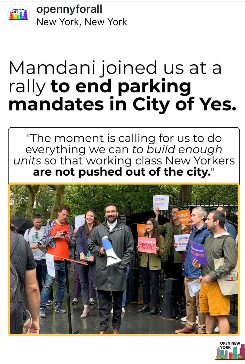ngl it’s pretty cool that the democratic nominee for mayor attended a YIMBY rally to eliminate parking mandates