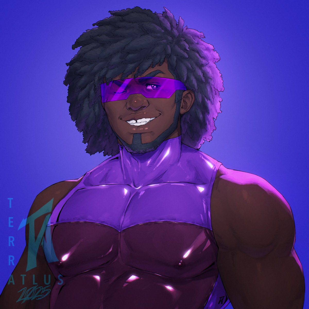 For <a href="/King_marmar98/">MarMar🌈</a>!
Portrait of their character Russell