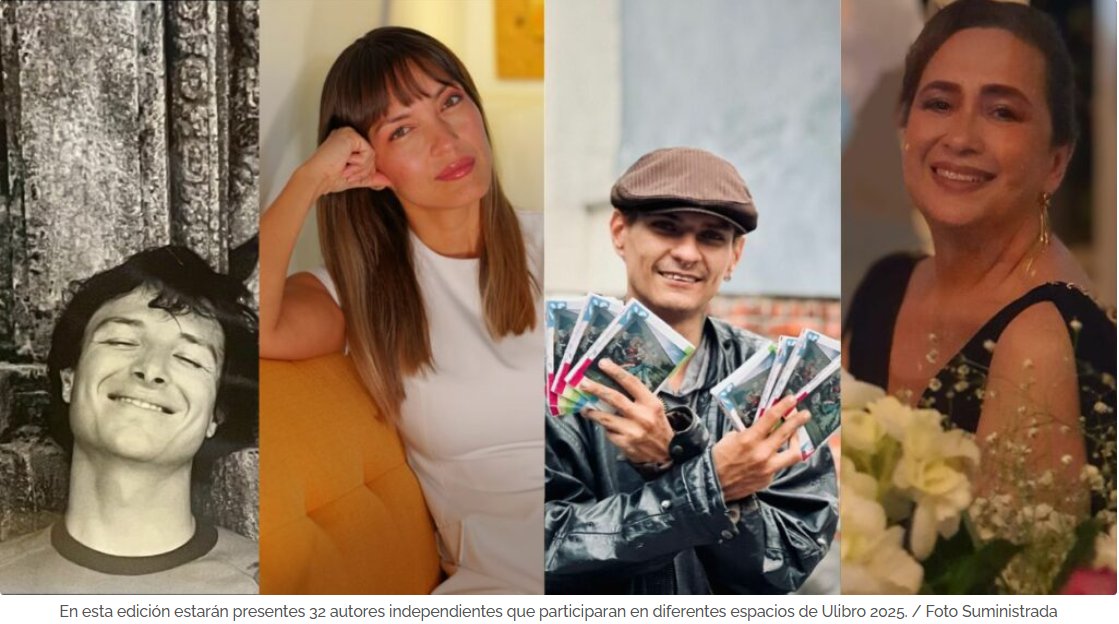 ¡Confirmados! 32 autoras y autores independientes harán parte de #Ulibro2025 📚!

Desde poesía, crónica y narrativa visual hasta relatos sobre identidad, territorio y memoria. 

📍Conócelos aquí 👉bit.ly/4422Bkj