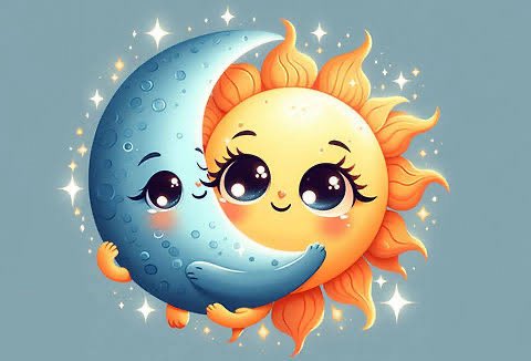 dennisibiris's tweet photo. “La persona que te ama de verdad te hará brillar, justo como el sol lo hace con la luna.” https://t.co/cv2maxXrJE