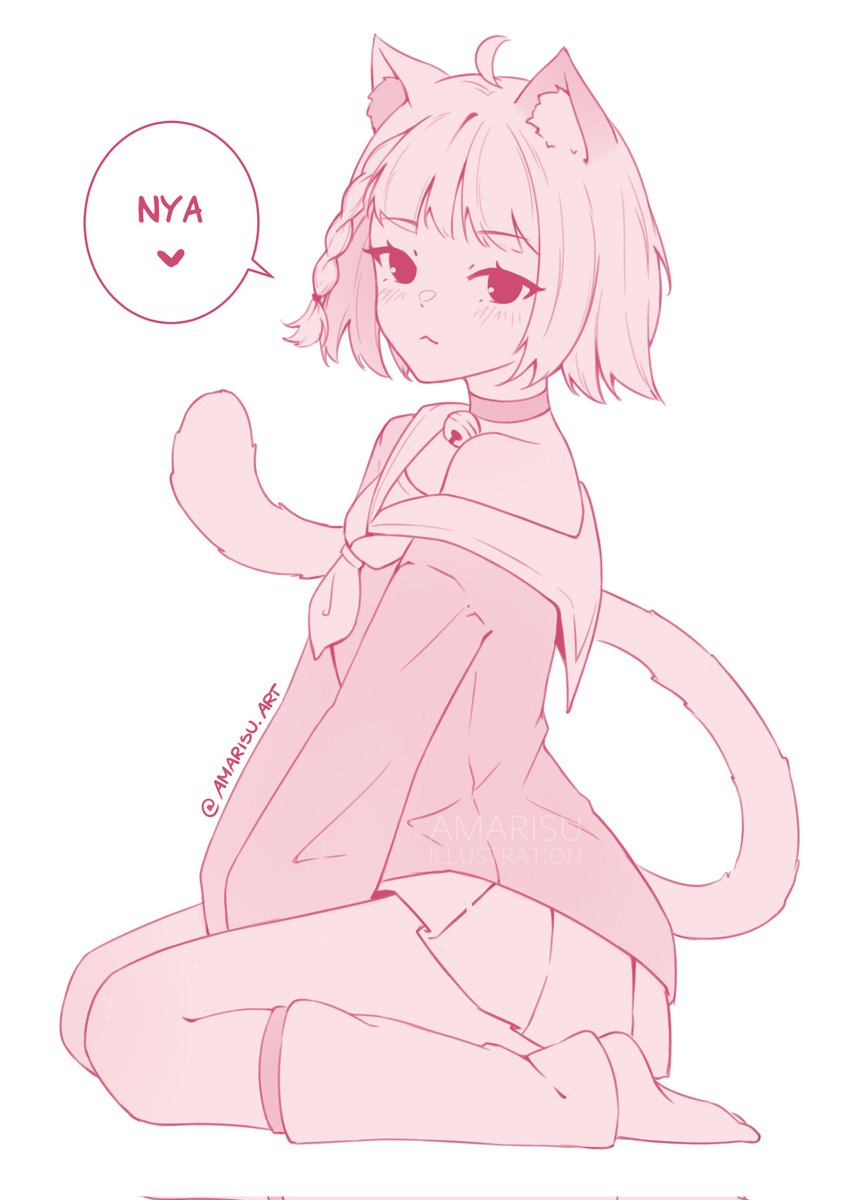 amarisuart's tweet image. Two pink commissions I finished recently 🩷 I have slots available
Vgen.co/amarisu
