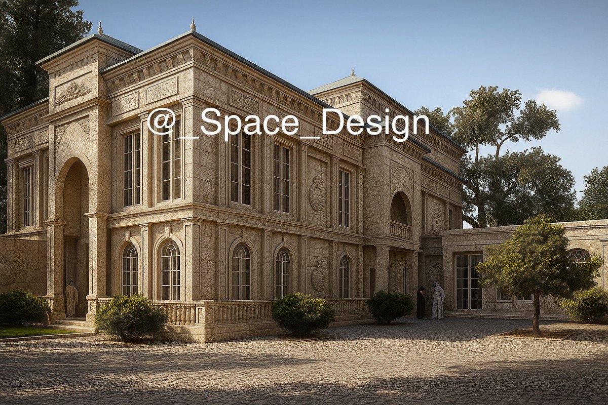 مو بس تصميم...  
هذي بصمة شخصيتك، ذوقك، وطموحك بأسلوب يعكسك بكل فخامة.  

الفيلا هذي جت بستايل كلاسيكي مع لمسة عصرية، وتفاصيل تُبرز الذوق العالي.  

لو عندك فكرة تصميم يعيش معاك ويخلّي مشروعك يلمع، مرّ مكتبنا وخلّنا نبدأ سوا!

#تصميم_معماري #نيوكلاسيك
#كود_وادي_حنيفة