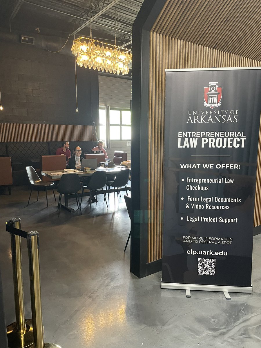 William Foster (@williamefoster) on Twitter photo The Entrepreneurial Law Project roadshow 2025 kicked off today with stops in Mena and Morrilton! <a href="/UARKLaw/">Arkansas Law School</a> <a href="/UofA_Ent/">UA Entrepreneurship</a> The Entrepreneurial Law Project roadshow 2025 kicked off today with stops in Mena and Morrilton! <a href="/UARKLaw/">Arkansas Law School</a> <a href="/UofA_Ent/">UA Entrepreneurship</a>