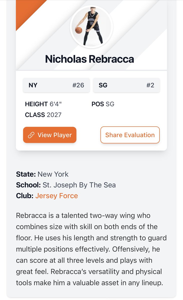 NickRebracca's tweet image. 🙏🏼Thank you @PrepHoops @AasimSullivan @PrepHoops_NY for the ranking update!

@SeaVikingsBball @jerseyforce_