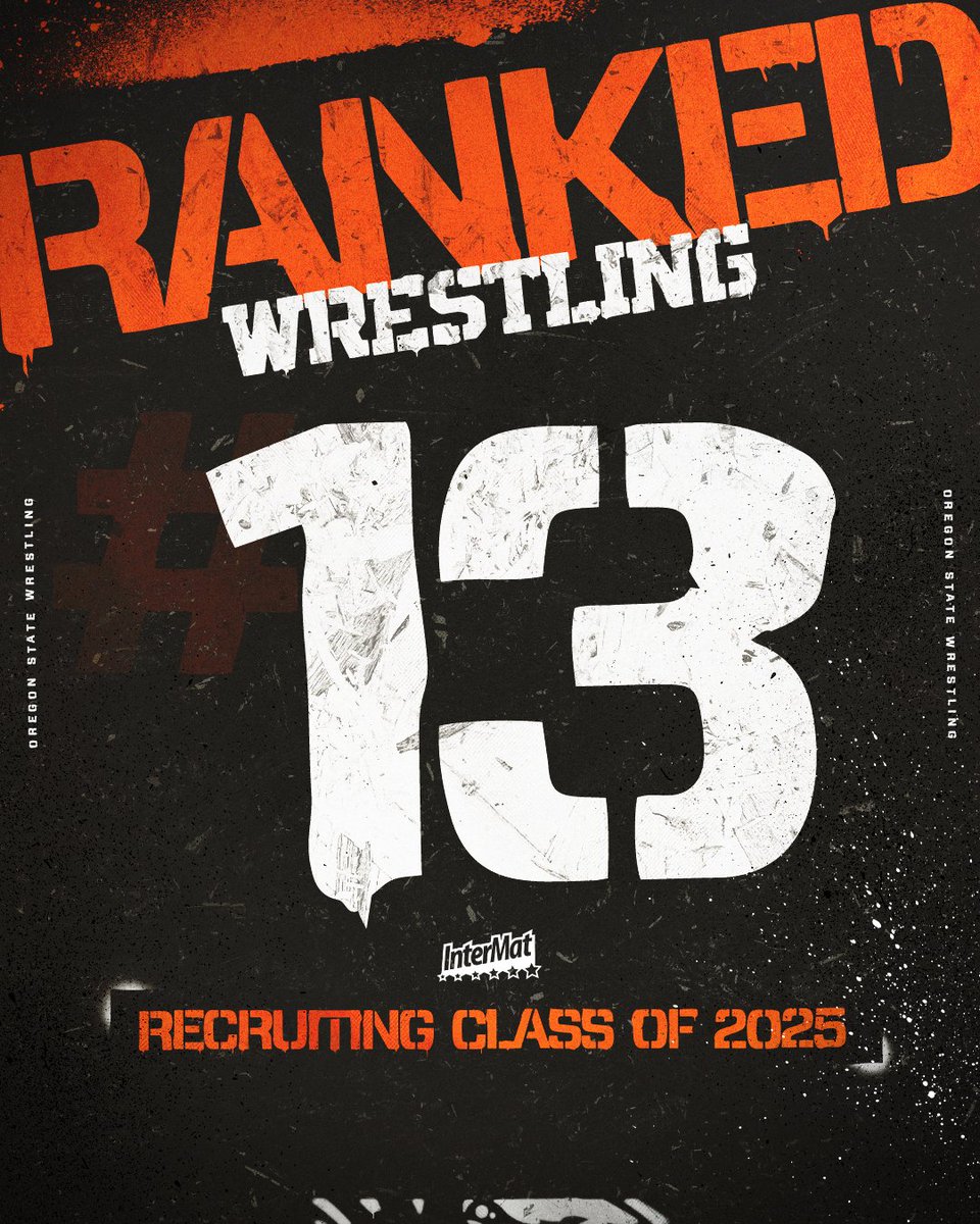 The future's looking dam bright! 😎

Fresh off another Pac-12 title, our incoming class has been named Intermat's 13th-best in the 2025 cycle as well as one of our best in over a decade.

beav.es/IntermatRecrui…

#GoBeavs