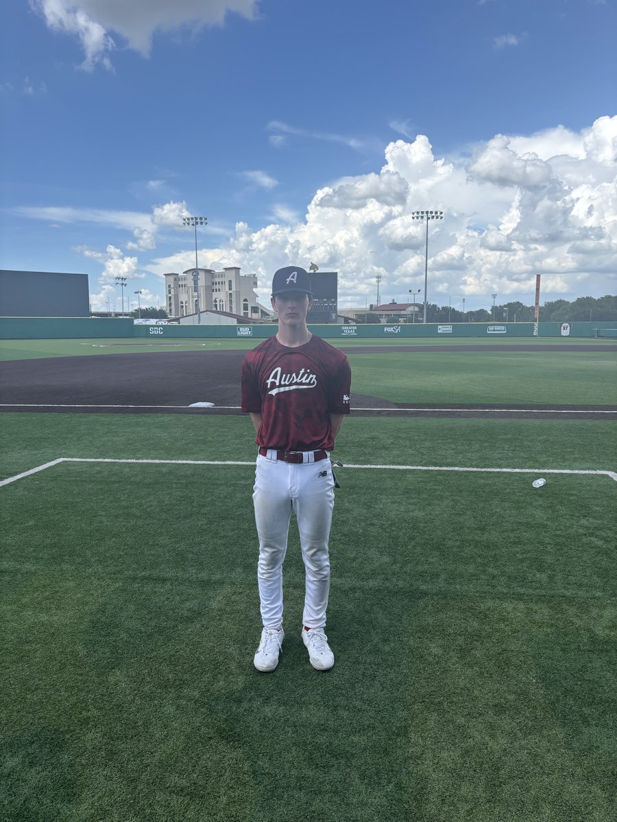 FiveToolSTX's tweet photo. F: @rbiaustin Cardinal 12, GPS Legends 15U Gittinger 1
PoG: @Landons331 3 IP, 5K, 4H, 0 ER
Hitter: Rowland Hennard 2-3, 3B, RBI, R https://t.co/WHu2R43KPU