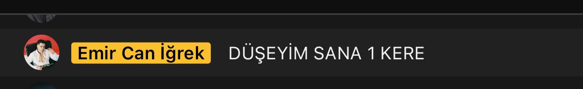 Son 1!
 #EmirCanİğrekRuj