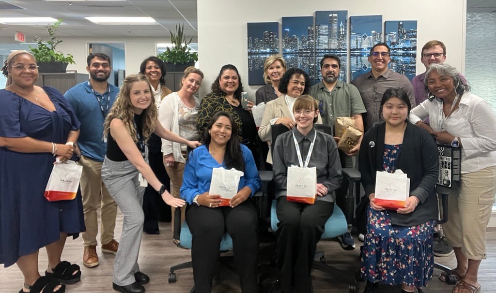QUAD A (@quadanow) on Twitter photo Yesterday, the QUAD A Main Office welcomed MENA Regional Director, <a href="/Muddrik/">Muhamad Muddrik Anwar</a> and we are so excited for the opportunity to connect face to face. Thank you, Muddrik, for the gifts of hand-selected fragrances for our staff members and we were happy to share Chicago Style cuisine! Yesterday, the QUAD A Main Office welcomed MENA Regional Director, <a href="/Muddrik/">Muhamad Muddrik Anwar</a> and we are so excited for the opportunity to connect face to face. Thank you, Muddrik, for the gifts of hand-selected fragrances for our staff members and we were happy to share Chicago Style cuisine!