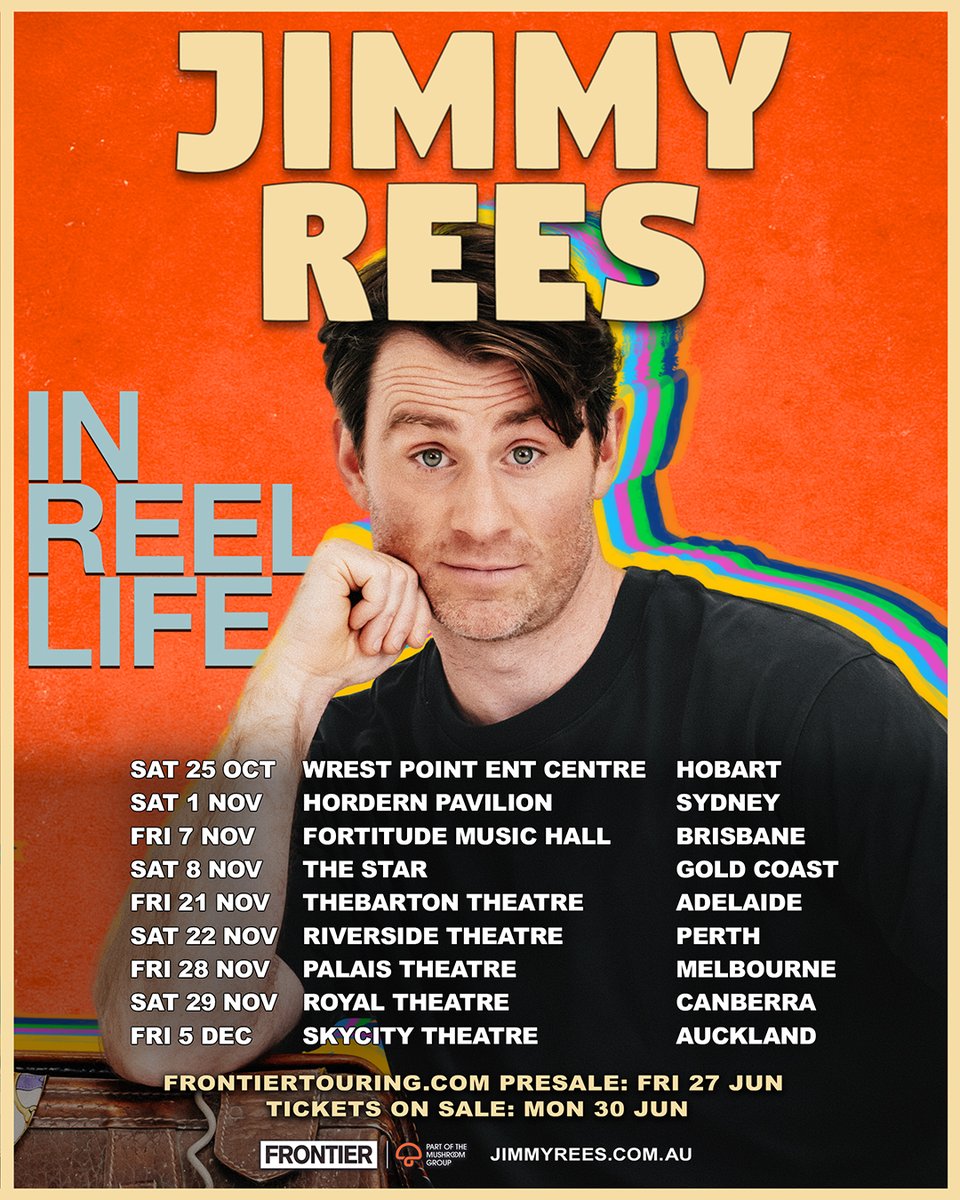 Frontier Touring (@frontiertouring) on Twitter photo PRESALE ON TODAY ๐ The Frontier Member presale for <a href="/jimmyrees/">Jimmy Rees</a> is running from 9am local time for 24 hours!
๐ซ frontiertouring.com/jimmyrees PRESALE ON TODAY ๐ The Frontier Member presale for <a href="/jimmyrees/">Jimmy Rees</a> is running from 9am local time for 24 hours!
๐ซ frontiertouring.com/jimmyrees