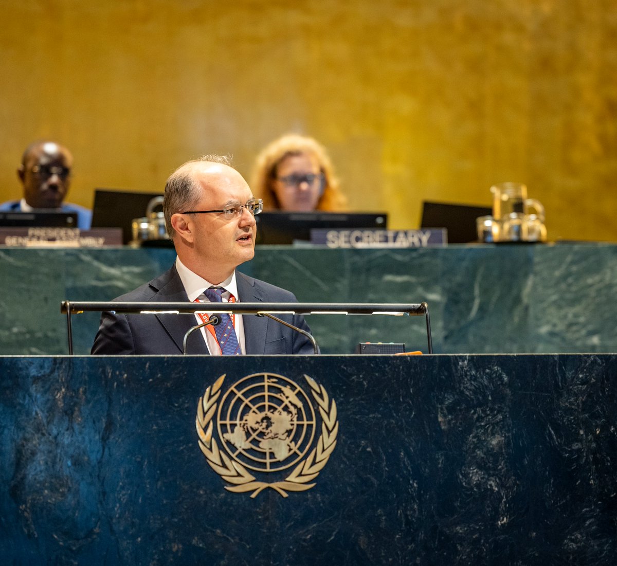 Austria UN (@austriaun) on Twitter photo On #CharterDay, 🇦🇹 recalled that the UN Charter is not a symbol — it is a necessity. In today’s world of fragmentation & conflict, we must uphold its principles in deed, not just word. The <a href="/UN/">United Nations</a> remains our best hope for peace, cooperation & shared progress. #UN80 #Multilateralism On #CharterDay, 🇦🇹 recalled that the UN Charter is not a symbol — it is a necessity. In today’s world of fragmentation & conflict, we must uphold its principles in deed, not just word. The <a href="/UN/">United Nations</a> remains our best hope for peace, cooperation & shared progress. #UN80 #Multilateralism