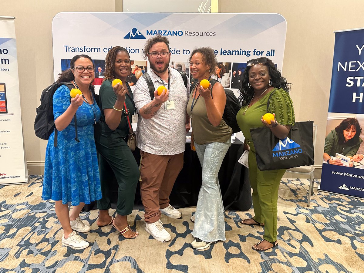 MarzanoResource's tweet photo. And that’s a wrap on the first #HRSInstitute of the summer! ✨ A HUGE thanks to everyone who attended. 🙌
Here are some of the teams we caught in action at the event! 👇 Did we miss yours? Be sure to tag us in your pics!
#MarzanoResources #HighReliabilitySchools #LYBL #K12 https://t.co/aovn5yVlAY