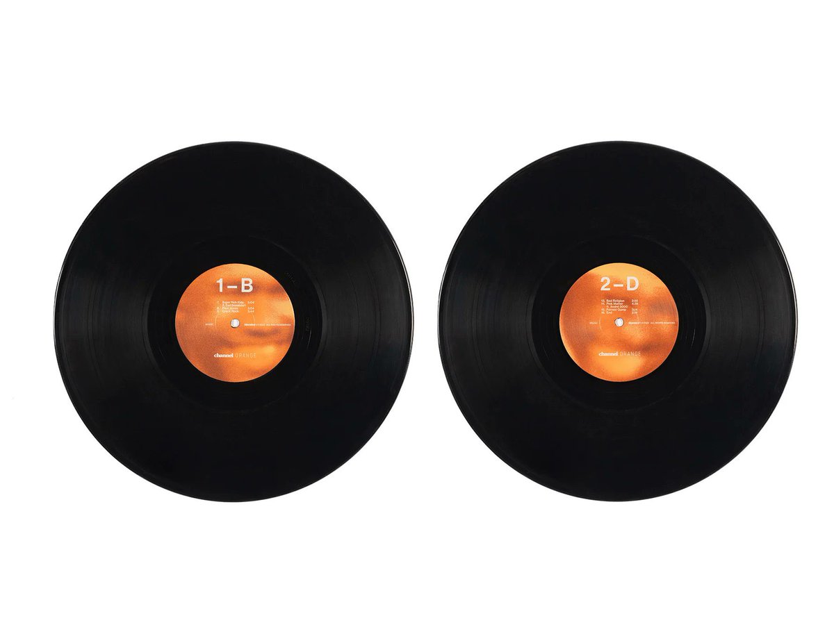 feirinhavinil's tweet photo. Simplesmente DO NADA, Frank Ocean anunciou a primeiríssima versão em vinil do ‘CHANNEL ORANGE’, seu aclamado álbum 🧡 https://t.co/hPsHCBhVF0