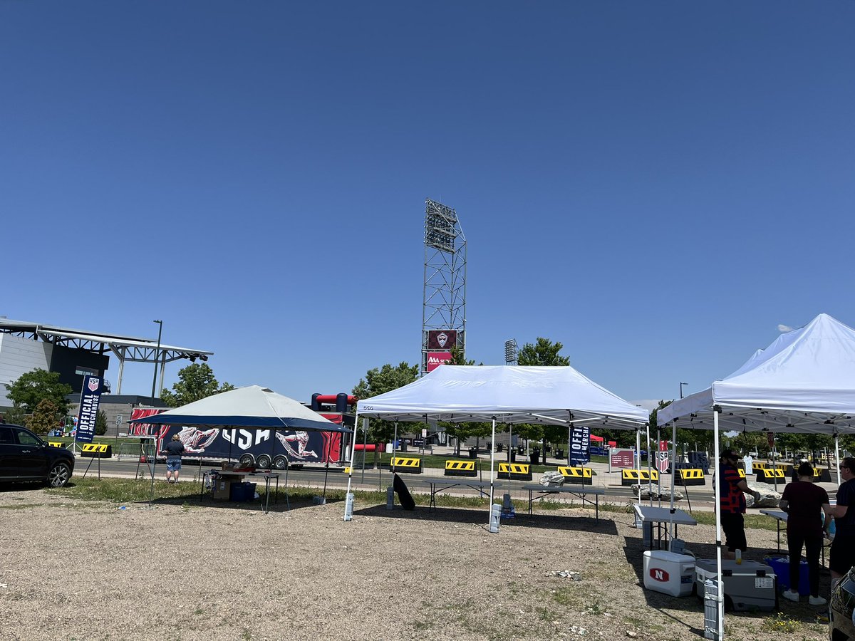 Look for us in the lots between Gate G and Gate F!