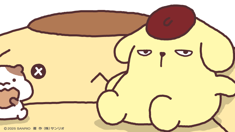 ポムポムプリン【公式】 (@purin_sanrio) on Twitter photo ・・・。 ・・・。