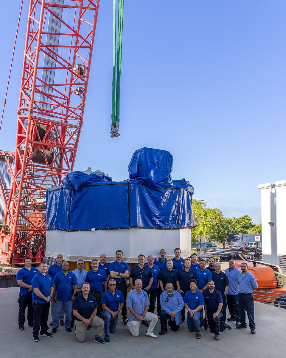 GeneralAtomics's tweet image. Another piece of the puzzle is on the move! Our magnet team has shipped the sixth Central Solenoid module to the ITER site in France—the final part of what will become the world’s most powerful pulsed superconducting magnet.