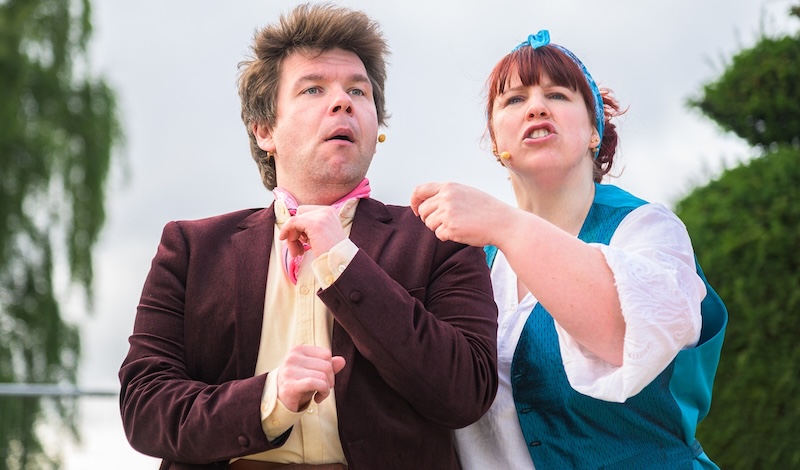 AllEdinburghTheatre (@alledintheatre) on Twitter photo REVIEW
Twelfth Night from The Forth Act in Saughton Park and Gardens.
alledinburghtheatre.com/twelfth-night-…
"★★★☆☆ Droll" says <a href="/MaharRebecca/">Rebecca Mahar</a> of an al fresco production which is "charming, and generally manages the threads of its sub-plots well."
Pics: Andrew Morris REVIEW
Twelfth Night from The Forth Act in Saughton Park and Gardens.
alledinburghtheatre.com/twelfth-night-…
"★★★☆☆ Droll" says <a href="/MaharRebecca/">Rebecca Mahar</a> of an al fresco production which is "charming, and generally manages the threads of its sub-plots well."
Pics: Andrew Morris