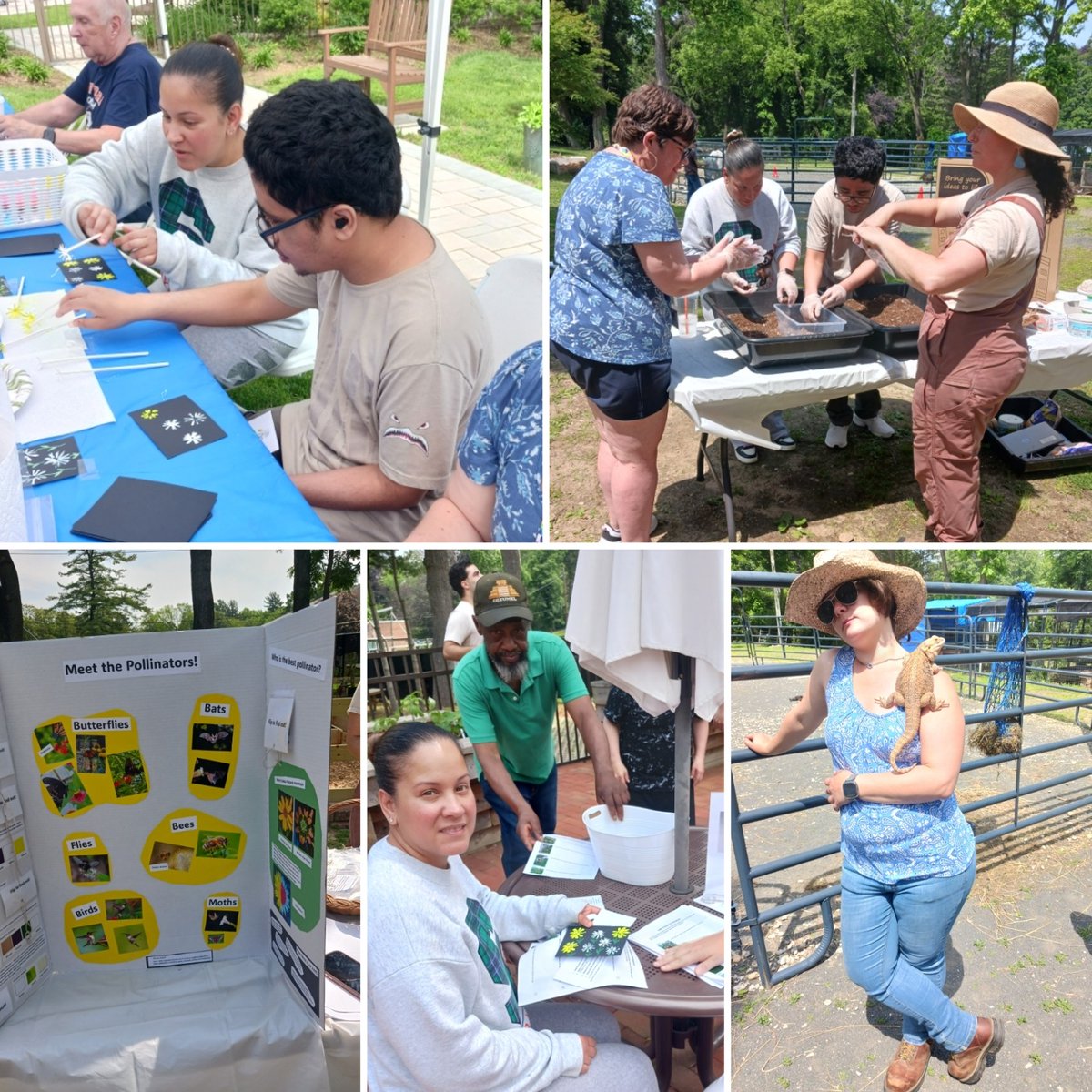 The ladies and gentlemen from Glen Head Day Services had an action-packed June. They were out and about learning new topics such as fossils, attending the SANYS conference, and attending local events.