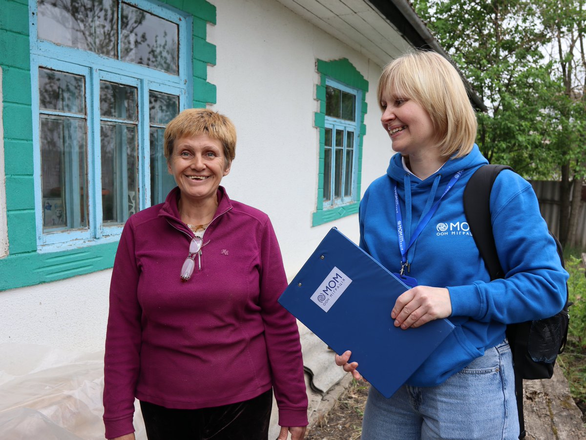 IOM Ukraine (@iomukraine) on Twitter photo “I was even scared of birds. I would drop to the ground thinking it was a drone,” recalls Nataliia, who fled to Vinnytsia from Ukrainsk, Donetsk region. IOM, thanks to <a href="/NorwayMFA/">Norway MFA</a>, provided the family with repair items, food, basic necessities & chickens to help them start over. “I was even scared of birds. I would drop to the ground thinking it was a drone,” recalls Nataliia, who fled to Vinnytsia from Ukrainsk, Donetsk region. IOM, thanks to <a href="/NorwayMFA/">Norway MFA</a>, provided the family with repair items, food, basic necessities & chickens to help them start over.