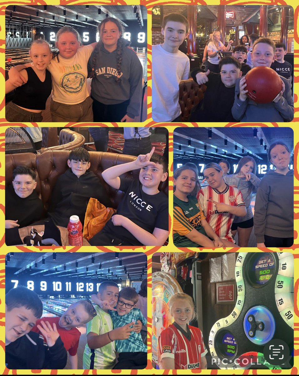 P7 had a lovely time on their school trip today, a great way to end a busy few weeks