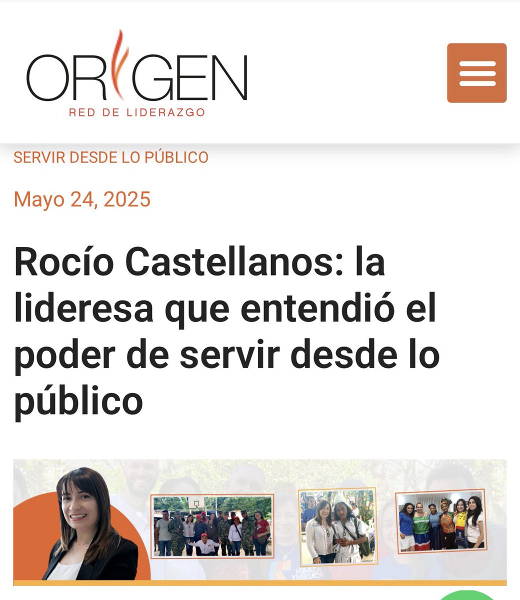 OrigenLiderazgo's tweet image. ¿Los que trabajan en el sector público están estigmatizados?

Rocío Castellanos pasó por nuestro programa #1000LíderesPorColombia y lleva 15 años trabajando para el sector público. 

¿Quieres conocer su historia?

redorigen.org/historias-de-l…