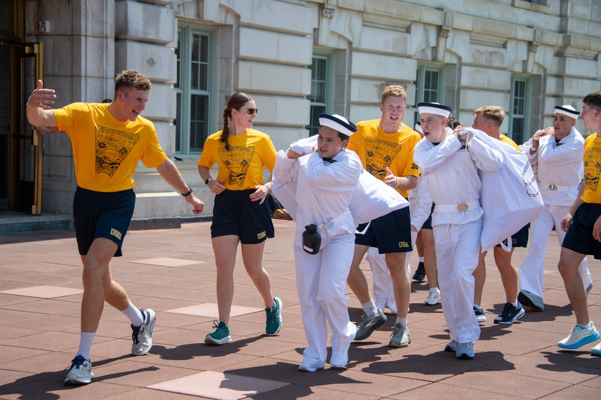 NavalAcademy's tweet image. Today, the U.S. Naval Academy is welcoming the Class of 2029 midshipmen candidates during Induction Day 2025. I-Day marks the beginning of a demanding six-week indoctrination period called Plebe Summer that is intended to transition the candidates from civilian to military life.