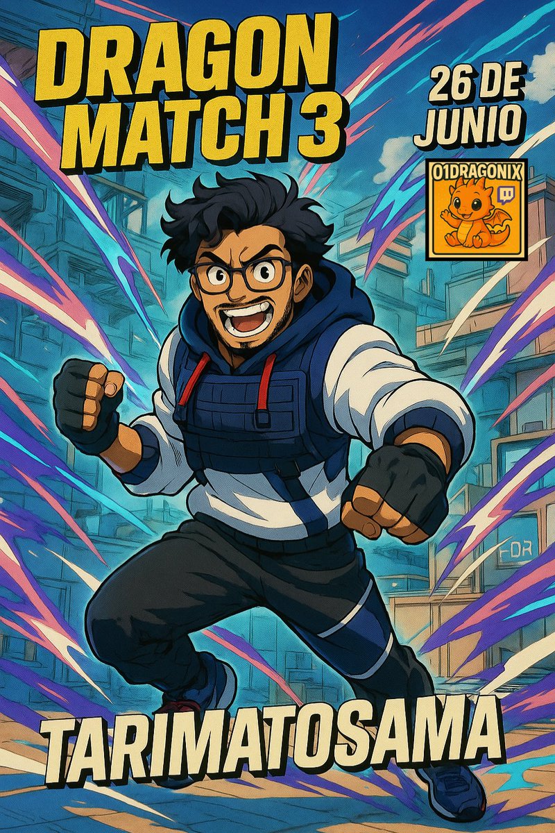 MVR Tarimato-sama🦊 (@tarimato) on Twitter photo 💥🎉Es hoy chamakas 🎉💥
🔥🐉El DRAGÓN MATCH 3🐉🔥
Organizado por <a href="/01Dragonix/">01Dragonix 🔥</a>
Nos vemos al rato por la que ya sabes
👇👇👇👇👇👇👇👇👇👇👇👇👇
Like❤️ y repost 🔄 plis 🦊🫰 💥🎉Es hoy chamakas 🎉💥
🔥🐉El DRAGÓN MATCH 3🐉🔥
Organizado por <a href="/01Dragonix/">01Dragonix 🔥</a>
Nos vemos al rato por la que ya sabes
👇👇👇👇👇👇👇👇👇👇👇👇👇
Like❤️ y repost 🔄 plis 🦊🫰