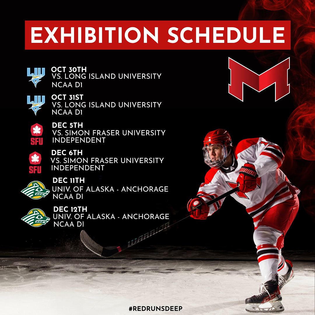 For the first time in program history, your Maryville Saints will face off against two NCAA DI opponents this season in a series of exciting exhibition games. The Saints also will travel back up to Simon Fraser University! #RedRunsDeep #HistoryStartsNow