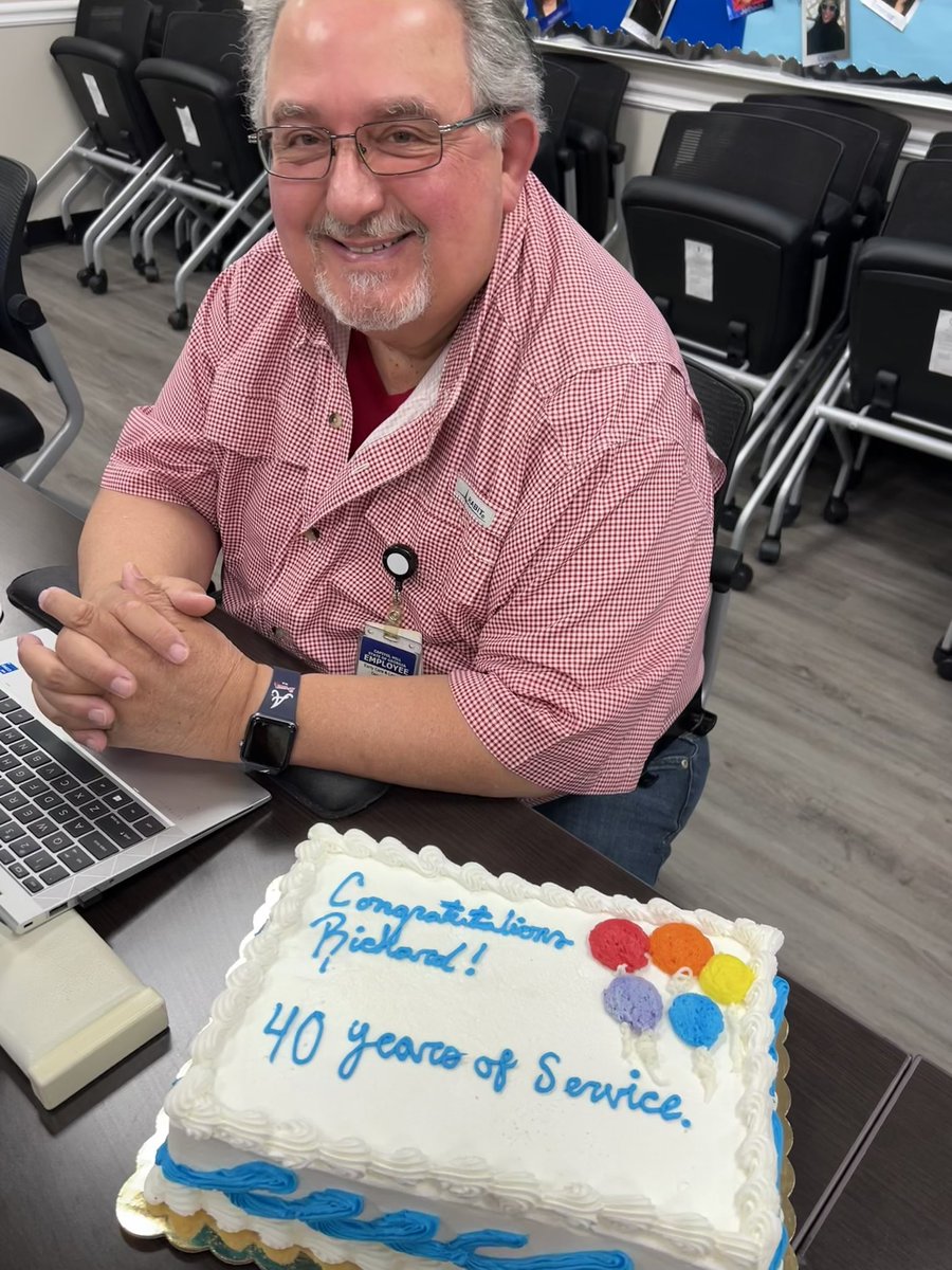 Amy M. Jacobs (@commjacobs) on Twitter photo Compliance Manager LeighAnn Hendrix congratulates Compliance Supervisor Richard Bartlett on 40 years of service in state government! Richard began with DFCS in 1985 and joined DECAL in 2013. Congratulations and thank you, Richard, for your decades of dedication! ๐ #GaDECAL Compliance Manager LeighAnn Hendrix congratulates Compliance Supervisor Richard Bartlett on 40 years of service in state government! Richard began with DFCS in 1985 and joined DECAL in 2013. Congratulations and thank you, Richard, for your decades of dedication! ๐ #GaDECAL