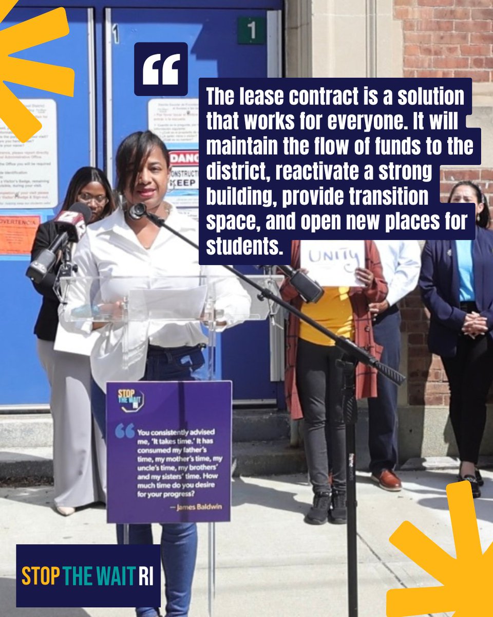 stopthewaitri's tweet image. Providence mom Luz Moncion says the Carl G. Lauro lease helps all families—district & charter.
Luz Moncion, mamá de Providence, dice que el arrendamiento de Lauro apoya a todas las familias.
📞 Tell your Councilor: bit.ly/4dNmEpO
#StopTheWaitRI