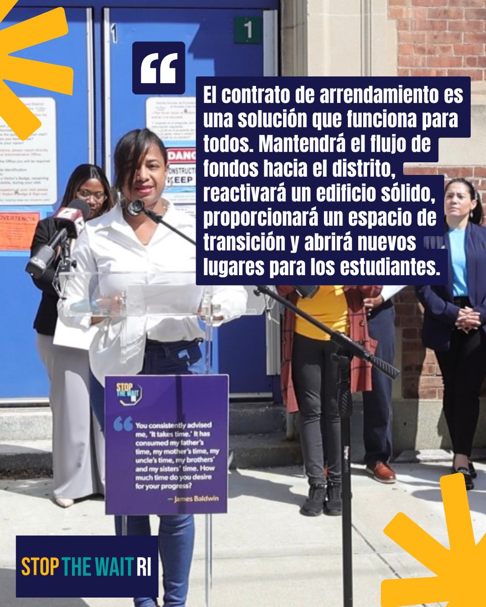 stopthewaitri's tweet image. Providence mom Luz Moncion says the Carl G. Lauro lease helps all families—district & charter.
Luz Moncion, mamá de Providence, dice que el arrendamiento de Lauro apoya a todas las familias.
📞 Tell your Councilor: bit.ly/4dNmEpO
#StopTheWaitRI