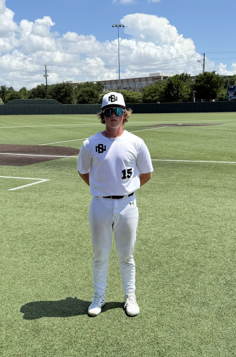 FiveToolTexas's tweet image. F: @NorthDallasBB Smiga 4, Lonestar Kraken ZR 3
PoG: @_Payne_2027 2-3, RBI, R
Pitcher: Ace Walstrom 7 IP, 6K
Notable: Ethan Estes 1-3, 2B, 2 RBI