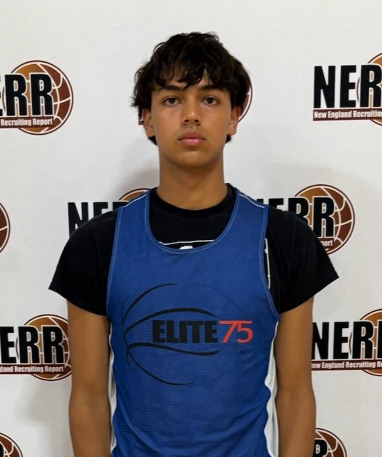 High academic RI wing Nick Tarro is in the running for Gatorade POY entering his senior season. 

Tarro’s relentless, athletic scoring in the lane stood out once again, with crafty moves and ability to play off two feet. 

He’s versatile on the defensive end as well.

#E75