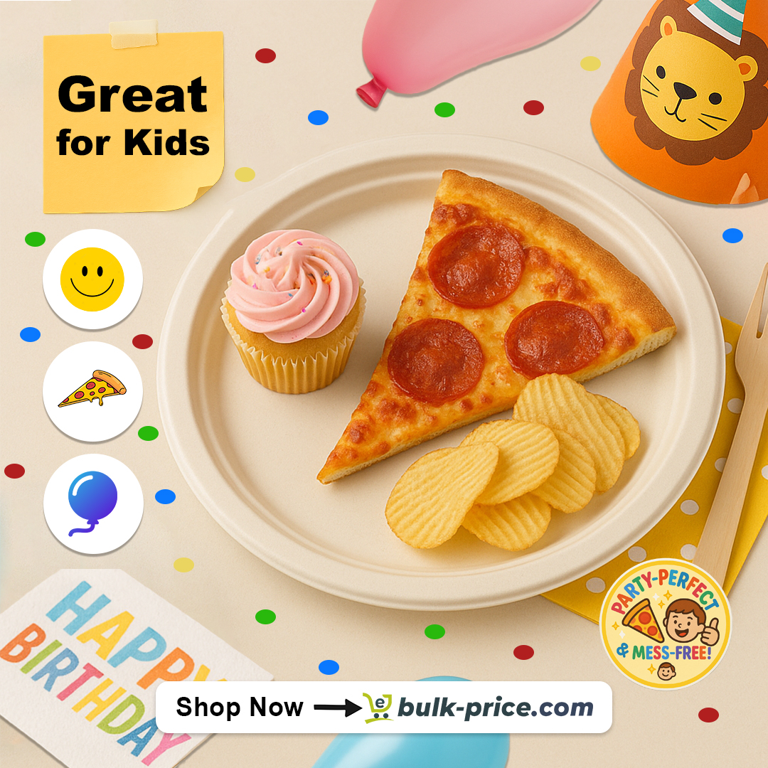 BulkpriceUSA's tweet image. 🔥 Hosting a #LoveIslandUK watch party? 🍕🌽
Serve it all on our compostable plates – perfect for meals, mess-free for kids, and built for BBQs.

#CUBSWIN when you shop smart.
🛒 bulk-price.com
#Willson #Palencia #SustainableLiving