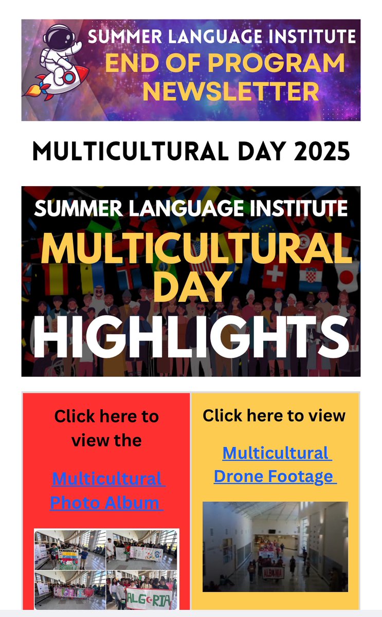 Alief ISD | SLI-Summer Language Institute (@slisummer) on Twitter photo Please view our End of SLI 2025 Newsletter - bit.ly/SLI25-ENDofPro… | #Limitless | <a href="/APBlair_/">Lauren Blair</a> <a href="/AliefMiddleESL/">Courtney Johnson</a> <a href="/AliefISD/">Alief ISD</a> @MMrbracy Please view our End of SLI 2025 Newsletter - bit.ly/SLI25-ENDofPro… | #Limitless | <a href="/APBlair_/">Lauren Blair</a> <a href="/AliefMiddleESL/">Courtney Johnson</a> <a href="/AliefISD/">Alief ISD</a> @MMrbracy