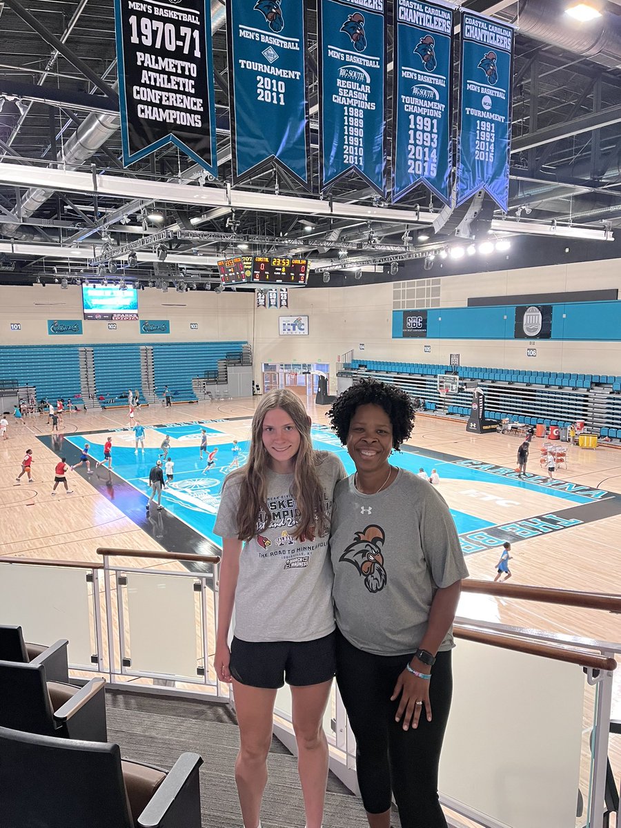 I had a great visit to coastal carolina. Thanks for having me.
