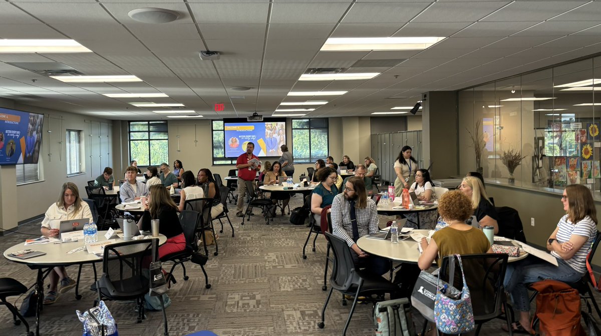 First certified onboarding of the season! Welcome to <a href="/kckschools/">Kansas City, Kansas Public Schools</a>! We are so happy to have you! #bettereveryday