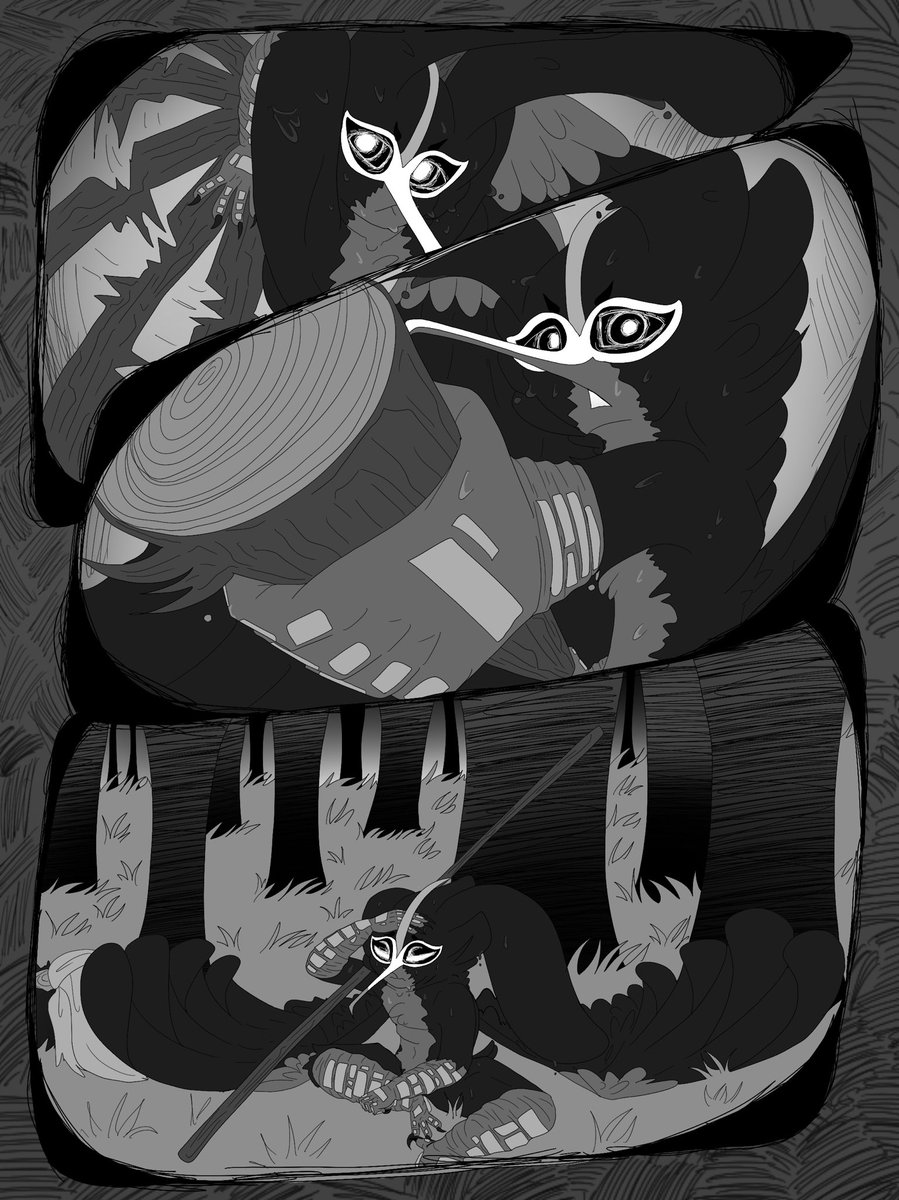 0ur_Resolve's tweet photo. I have been out attempting to keep my senses sharp. I suggest you all do the same as you keep in mind your surroundings. Be safe.

/// not gonna lie… had no idea how to make this a “selfie” so little 3rd-person comic it is hehe also she has been out for hours dear tabby /silly https://t.co/1x1WxJizuB
