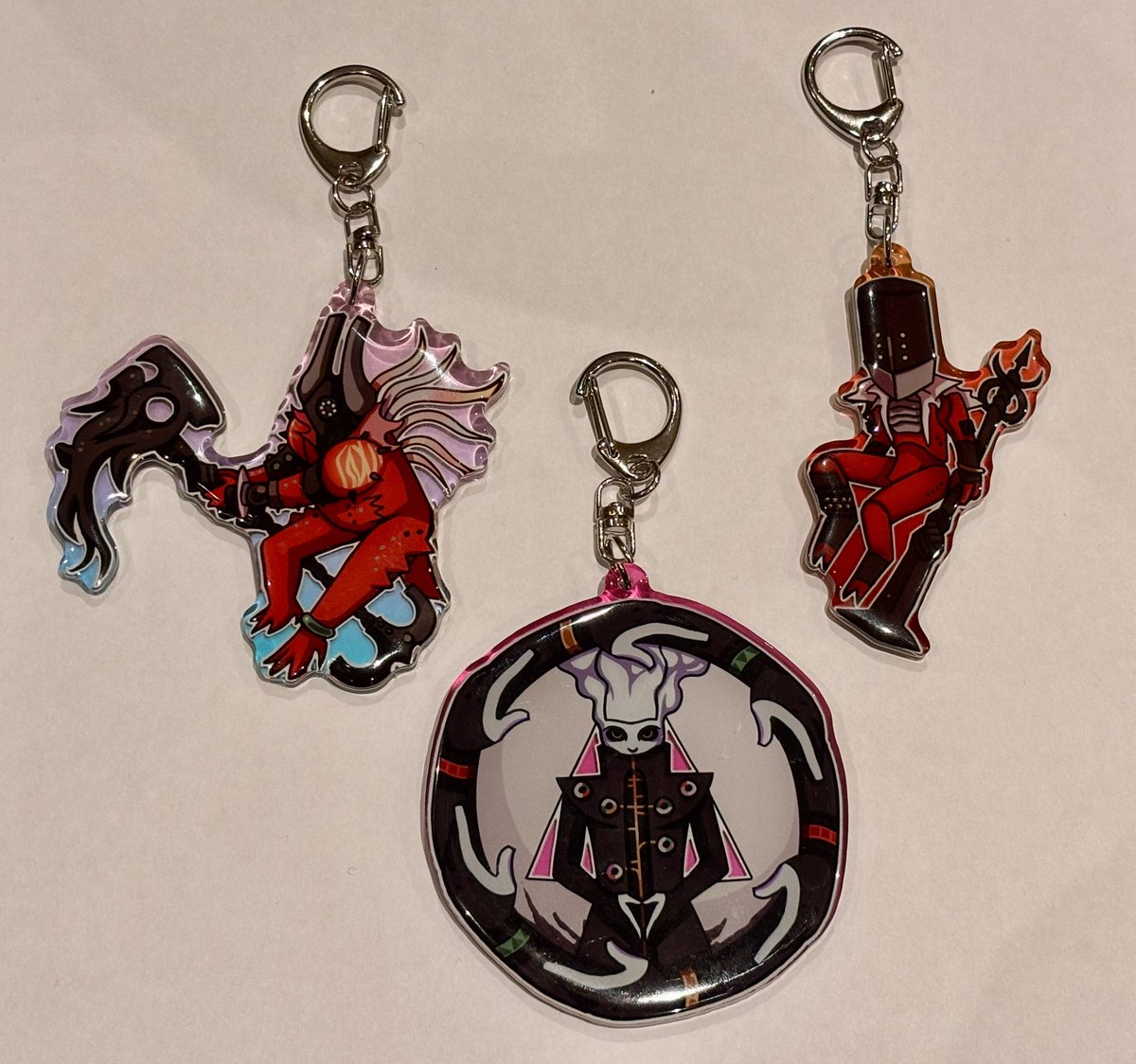 thistlefangirl7's tweet image. hey guys ive been working on these a while ive designed a bunch of raid boss keychains and was wondering if people like them and would be interested if i were to sell some :P