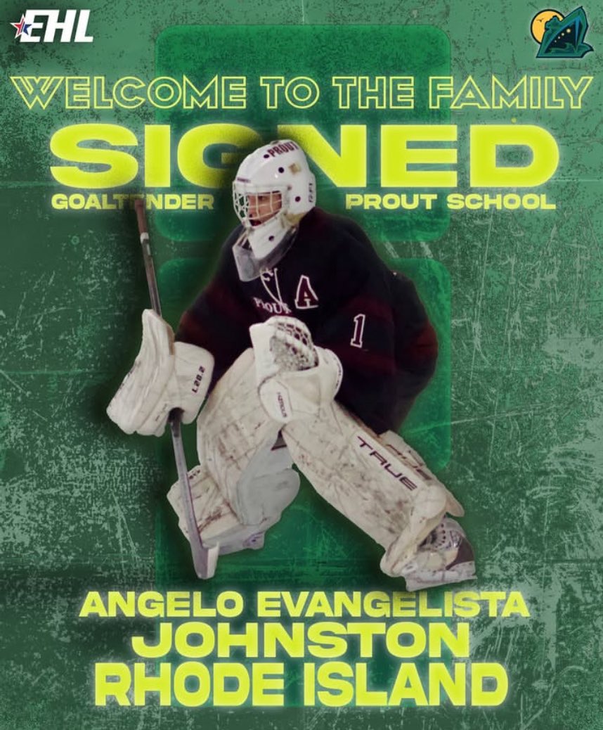 #OceanStateOriginal - Welcome aboard to a 1st Team RI High School All-State Goaltender from <a href="/ProutHockey/">Prout Hockey</a> - This is the 2nd RI High School 1st team all-state player we have signed this year, joining Barrington’s Cody Wood! #whosnext <a href="/EHL_Hockey/">Eastern Hockey League</a>