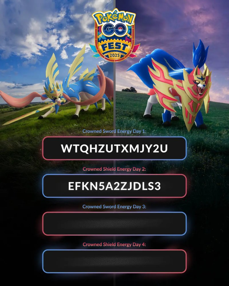 pokemongo_db's tweet photo. シールドエナジー×50が入手できるプロモコードが公開！

⚔プロモコード
EFKN5A2ZJDLS3

⚔コード入力済リンク
https://t.co/wxN5MImtU5

✅利用可能なプロモコード一覧
https://t.co/IWJCqTrCzZ https://t.co/PTR1YSZcoa