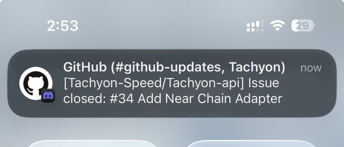 0xaniketsharma's tweet image. Always nice to end the day with a notification like this.