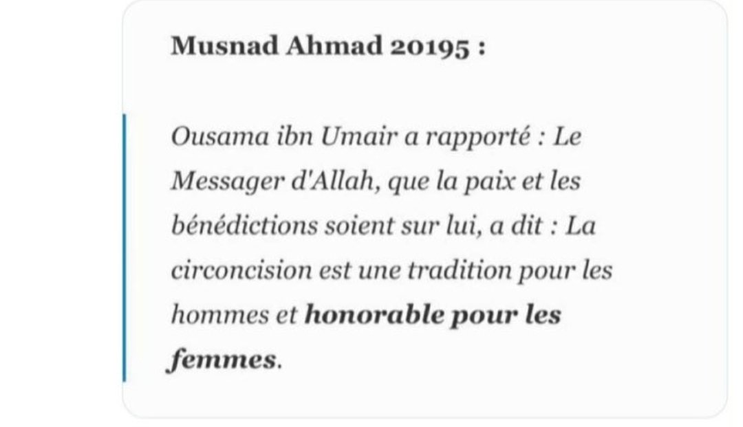 SethEnslow855's tweet image. #AlerteExcision  l'excision est autorisé dans l'islam sunnite