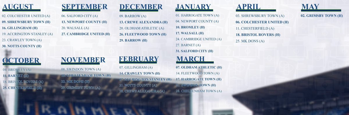 24th. Tranmere Rovers [<a href="/TranmereRovers/">Tranmere Rovers FC</a>]

This is an absolute abomination. Honestly, it hurts my eyes.

Look at the execution of it too. The bordering around the letters?!

Utterly abysmal this. Dead last for sure.

#TRFC #SWA